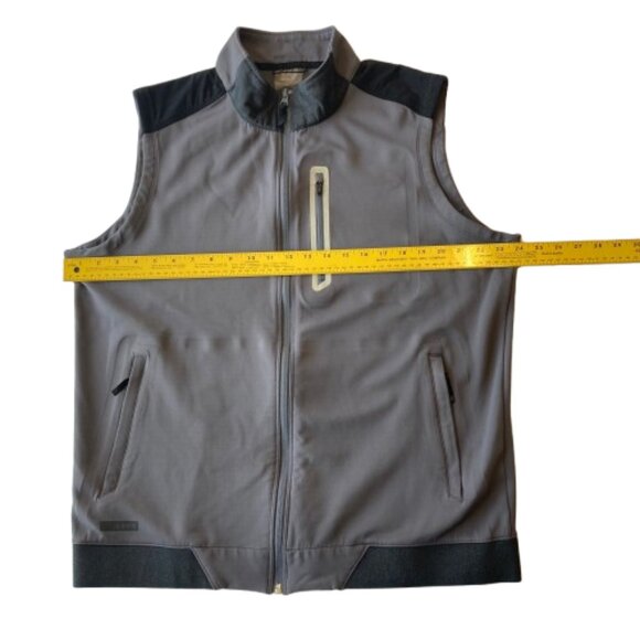 Rhone Hitch Seacell Vest Full Zip Performance Men's XL Iron Gate Gray - Picture 6 of 8